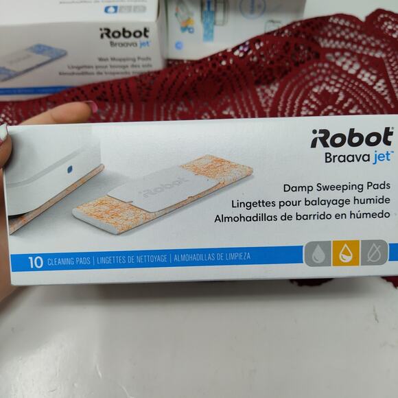 iRobot Braava Jet 240 Mopping Robot + Battery & Charger Untested Extras! - Picture 9 of 16